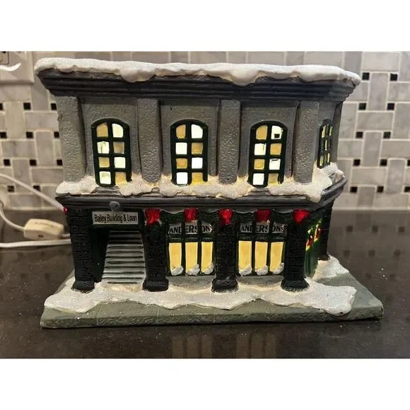 Enesco | Holiday | Enesco Its A Wonderful Life Bailey Building